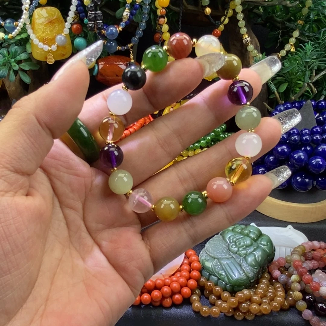 合金手链南红玛瑙