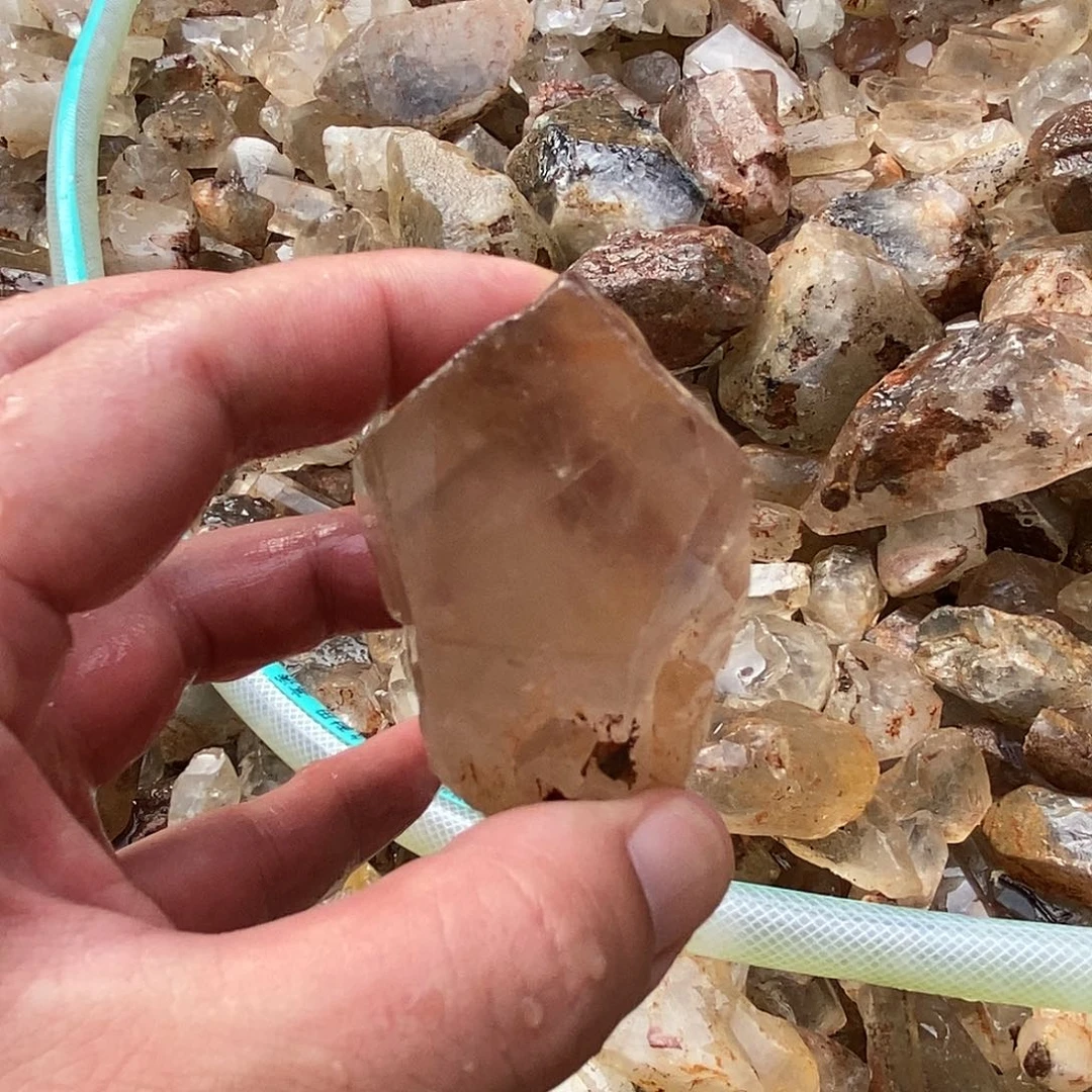水晶珠宝半成品未镶嵌