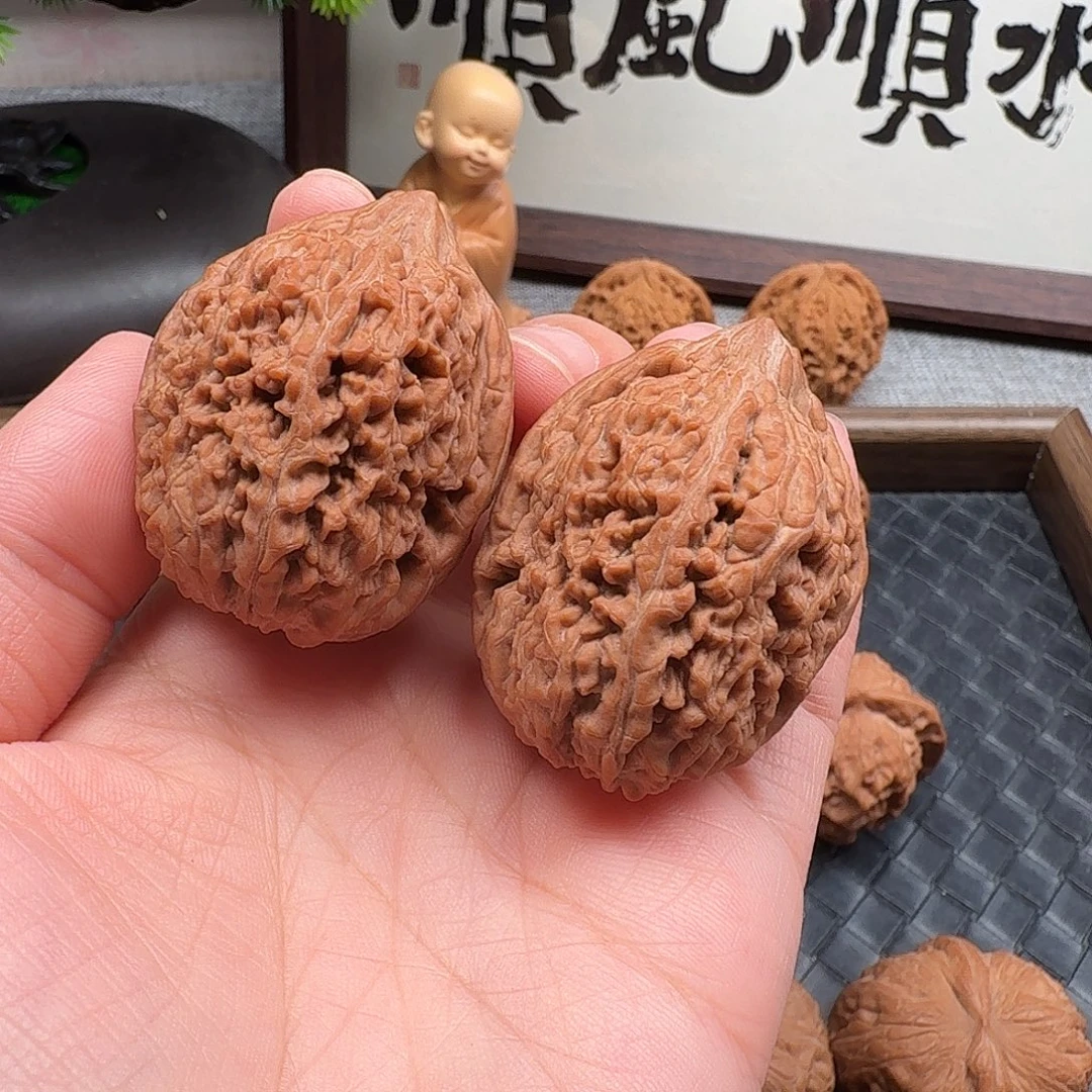 吊坠文玩核桃全品蒜头35