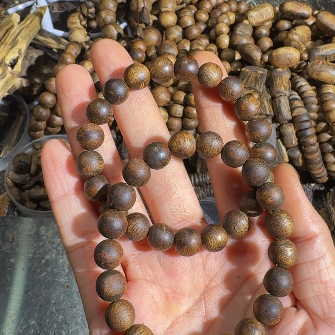 沉香枕沉香海南乌身老料最早批次15.9克