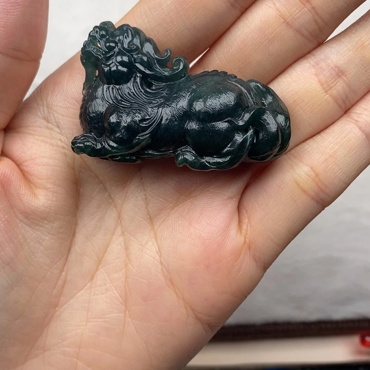【闪购商品】翡翠颈饰未镶嵌老*哥貔貅