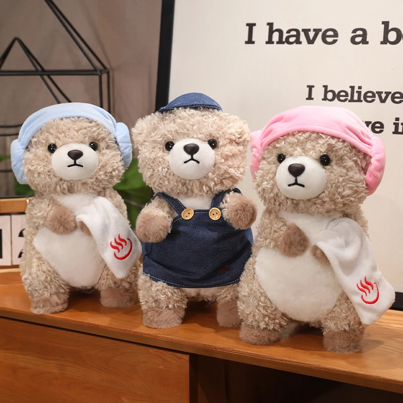 原创可爱水獭公仔玩偶海獭海豹毛绒玩具儿童安抚布娃娃礼物送女生