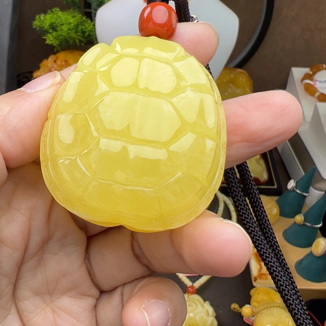 裸石蜜蜡未镶嵌手把件