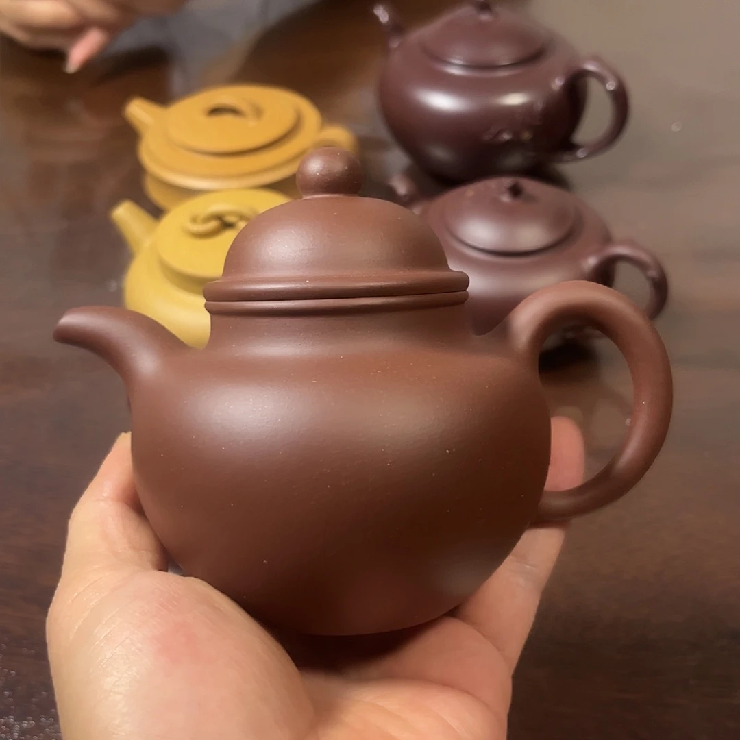 茶壶紫砂宜兴原矿紫砂壶手工艺品