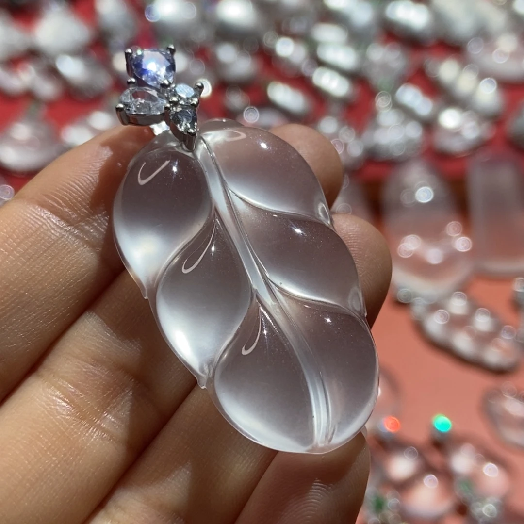 石英质玉银S925镶嵌其他