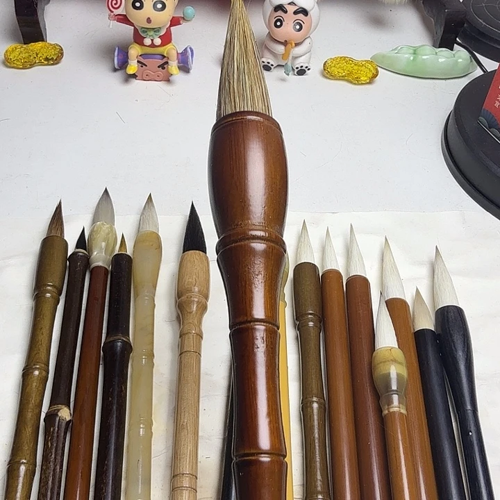 毛笔书法作品斗笔