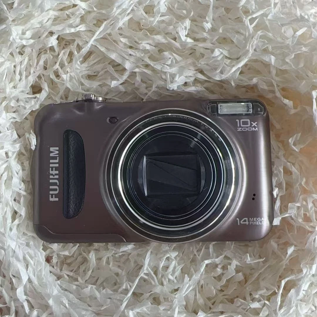 99新 Fujifilm/富士 T305咖啡色1400万像素10倍小长焦机