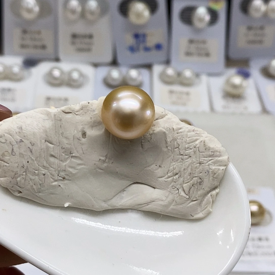 未镶嵌金珠干枯12➕海水珍珠