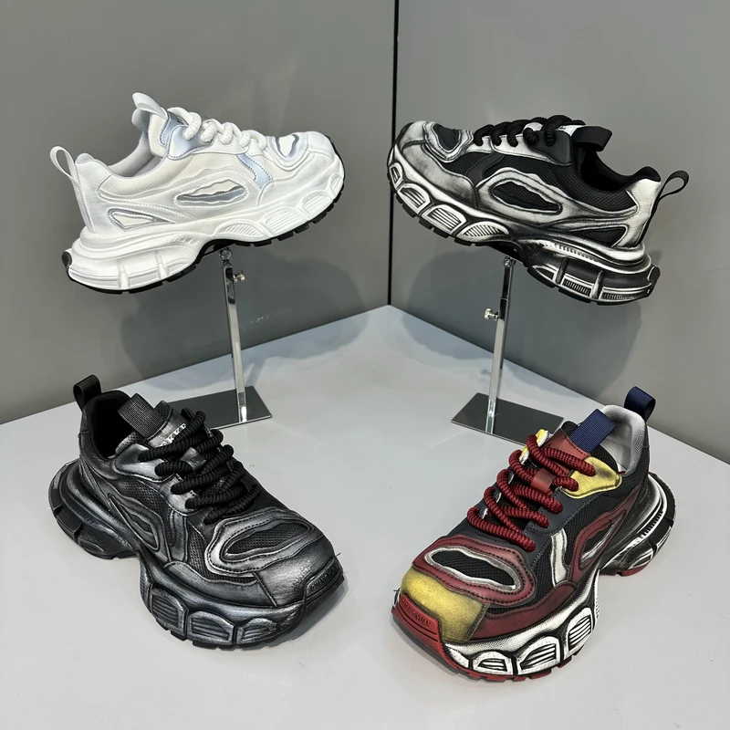 KRY潮牌男士秋季运动时尚青春小众日常百搭休闲潮流潮鞋（皮鞋尺码