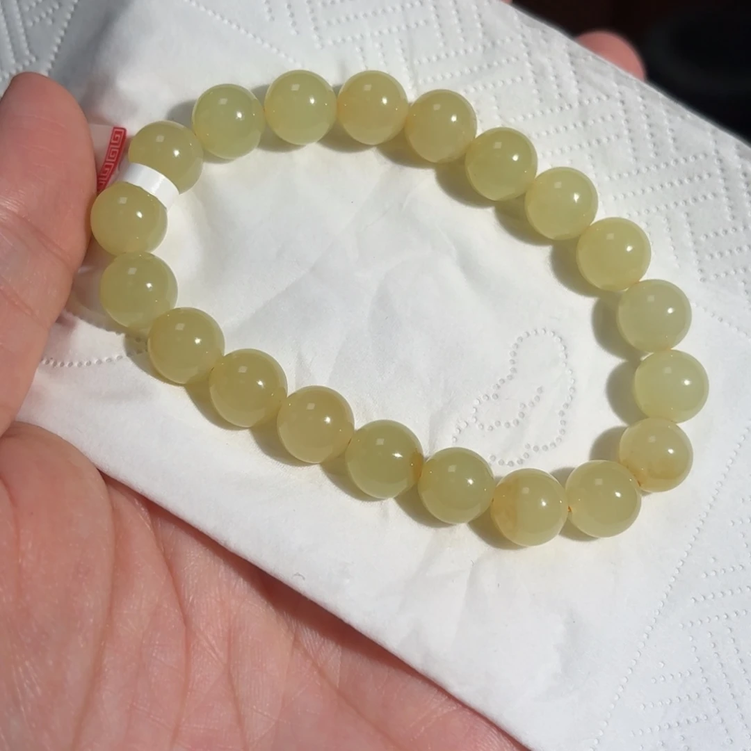 和田玉手串未镶嵌