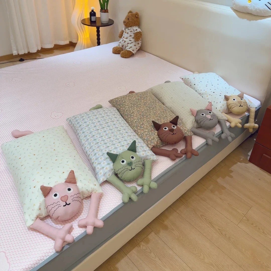 全棉双层荞麦儿童纯棉枕芯单人拆卸枕头可枕头男士专用儿童枕头