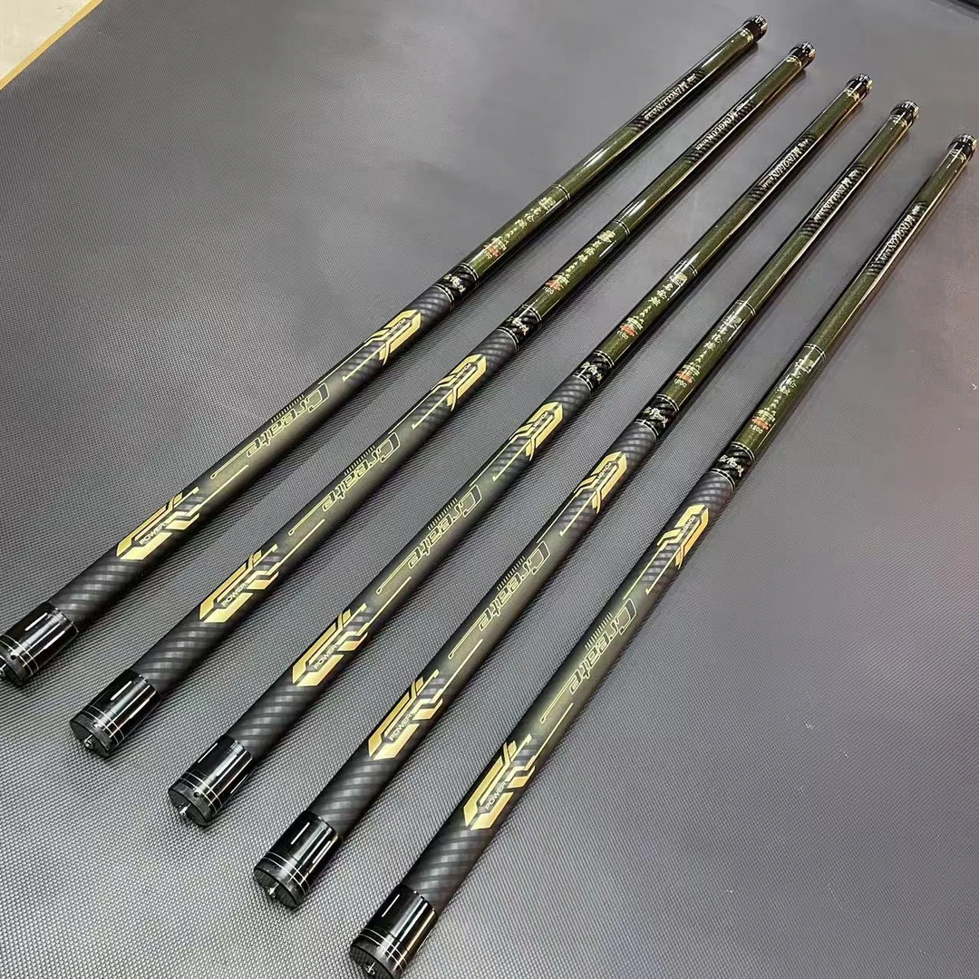 名伦炫高碳长节传统钓竿  钓鱼打窝两用鱼竿