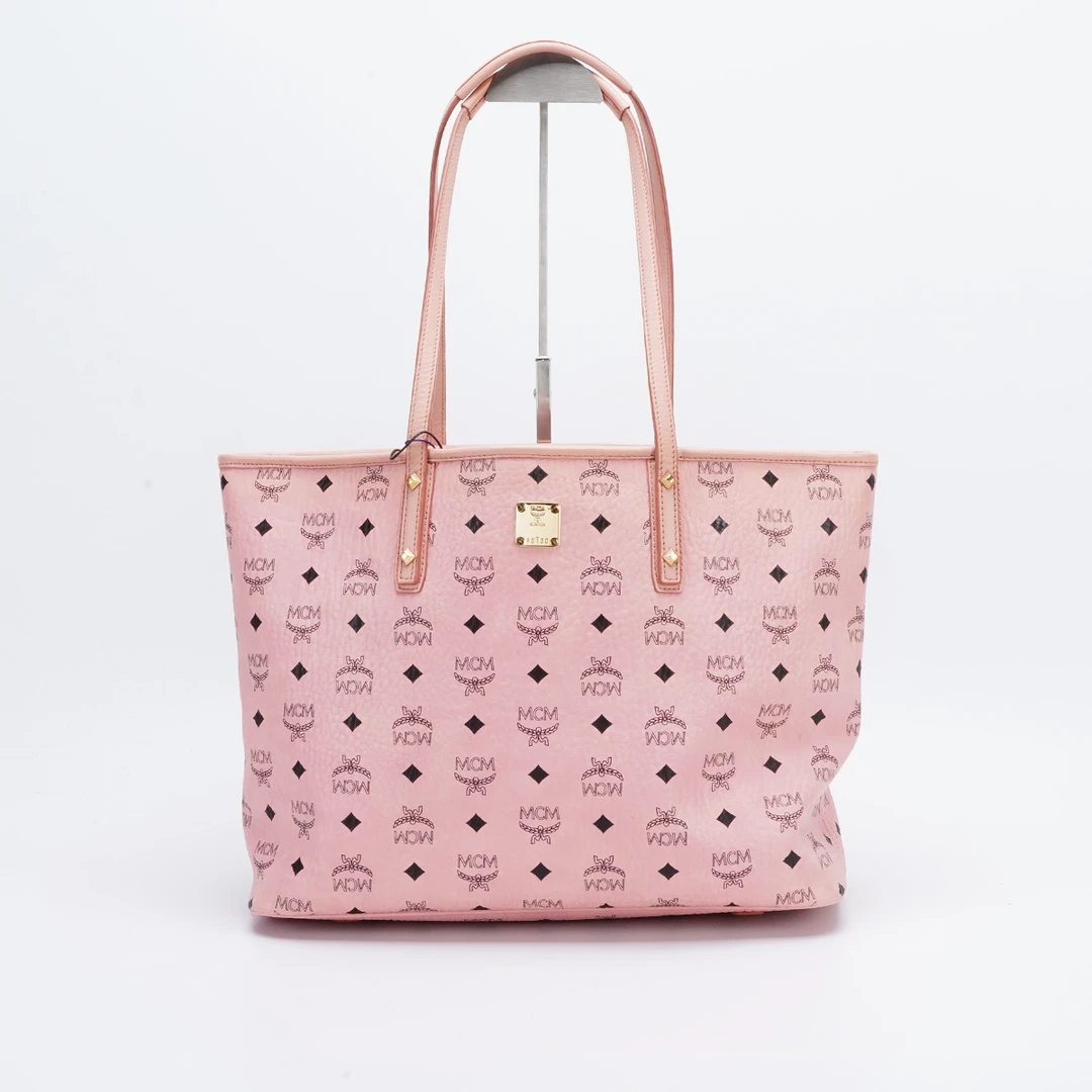 95新 MCM 【MCM专属】粉色托特包/BG23007375