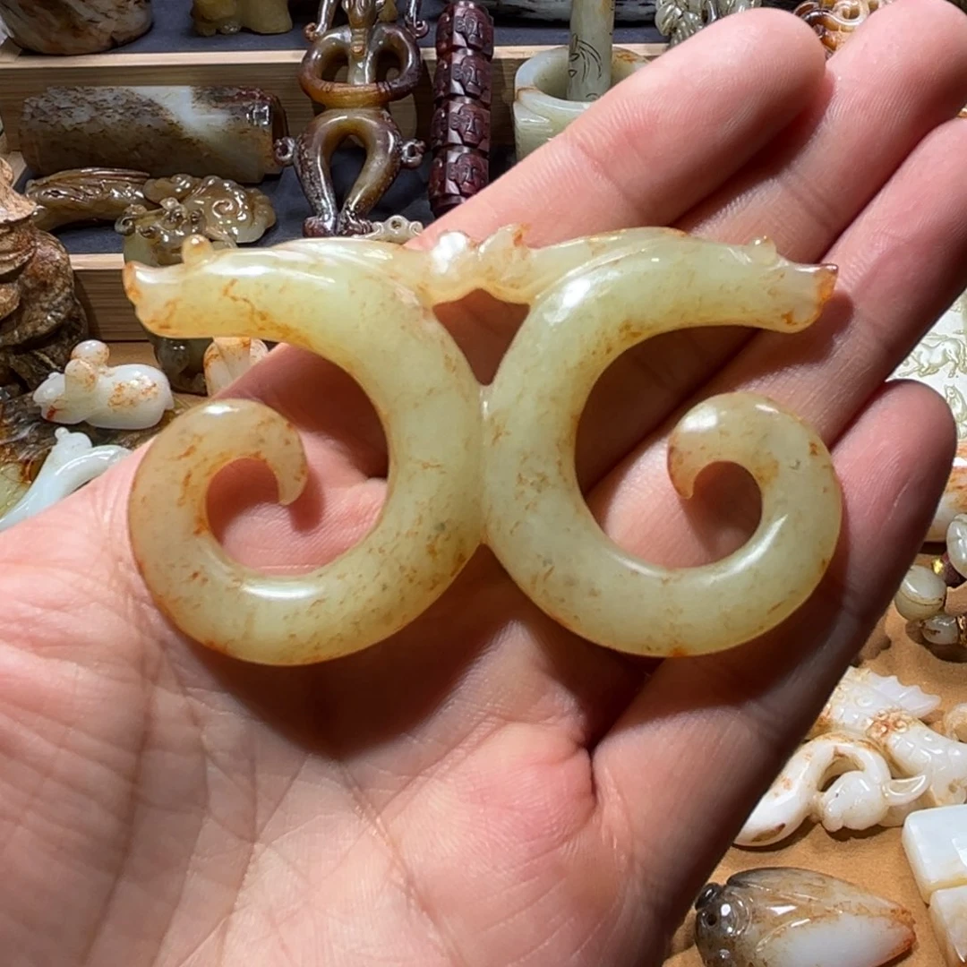 和田玉挂件未镶嵌