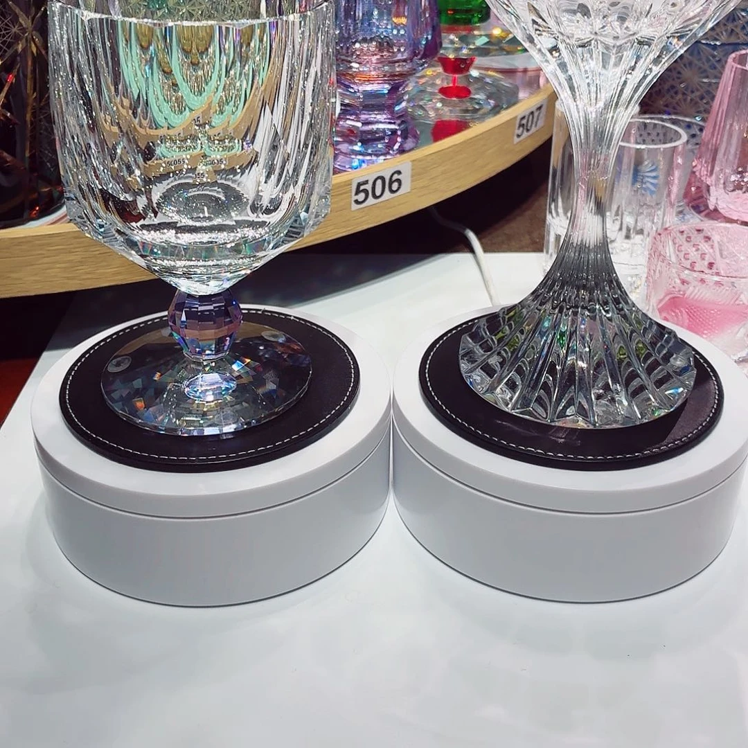 陈***姐水晶玻璃无盖款4个矮的，2个高的