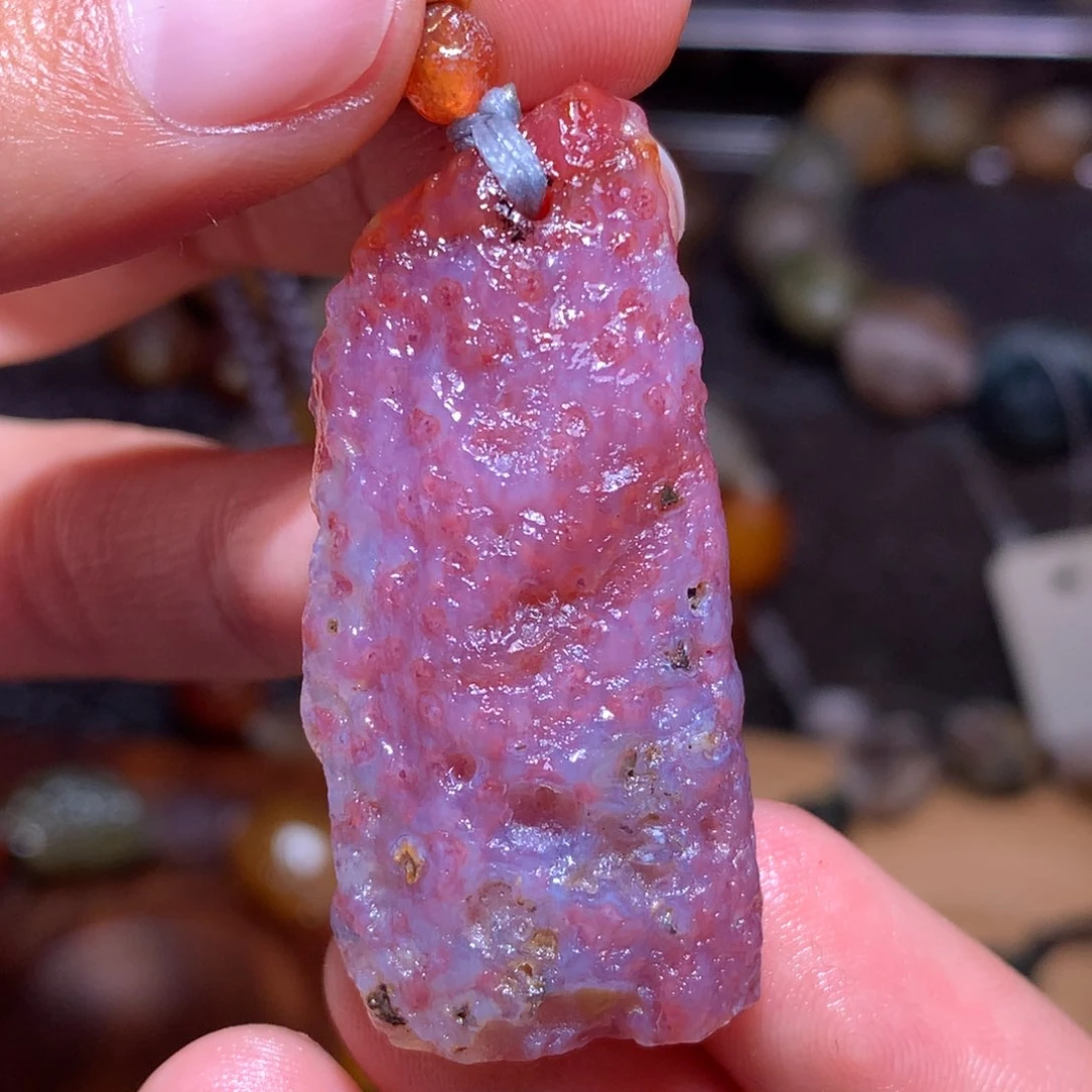 未镶嵌玛瑙/玉髓珠宝半成品