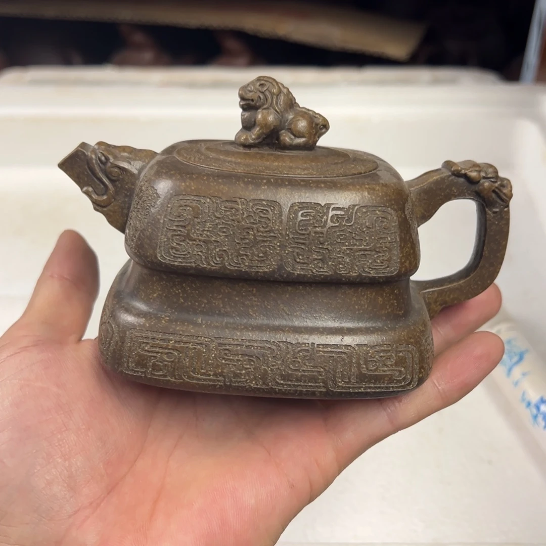 紫砂茶壶宜兴原矿紫砂壶300毫升容量