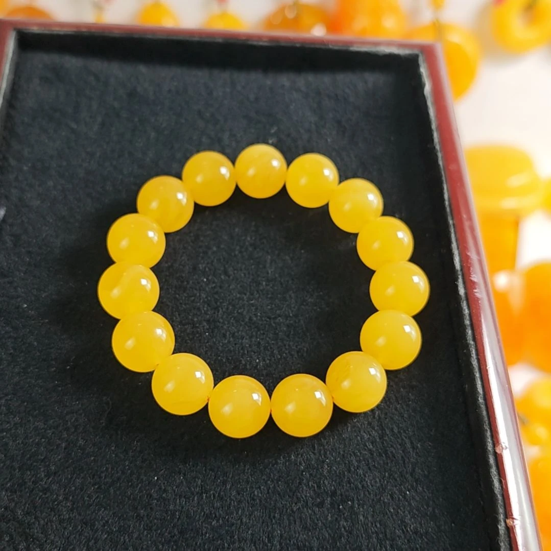 手串蜜蜡未镶嵌同料手串13