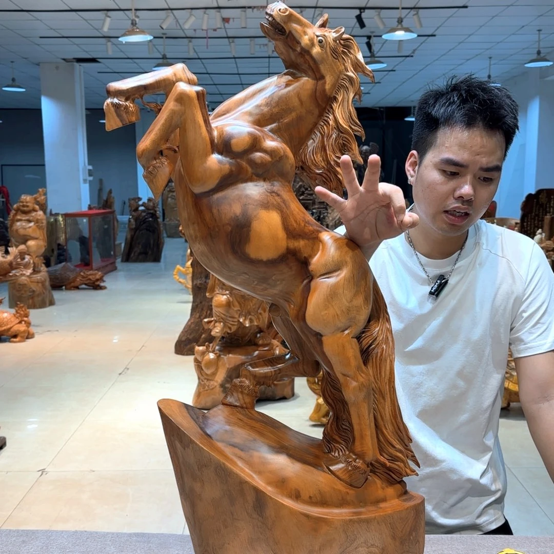 M***o木工艺品摆件不包邮