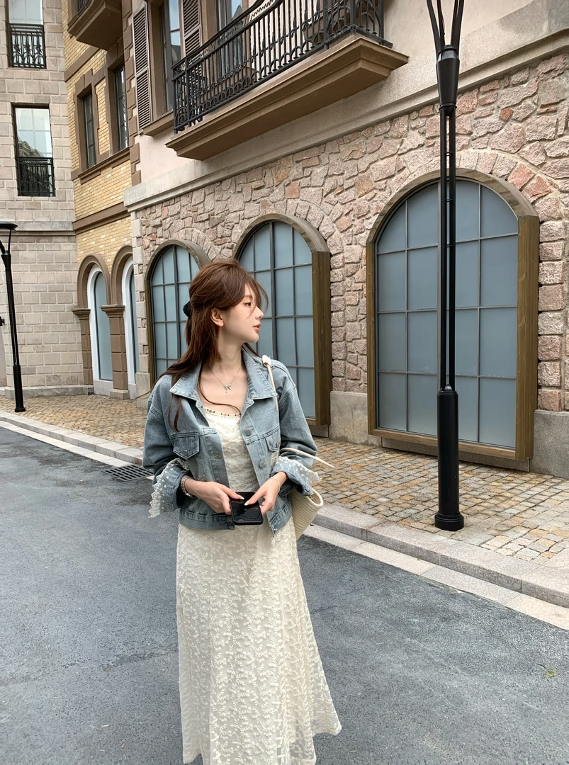 【芝士Cheese】曼城格雷系 春款时尚休闲春季韩版百搭水洗牛仔外套