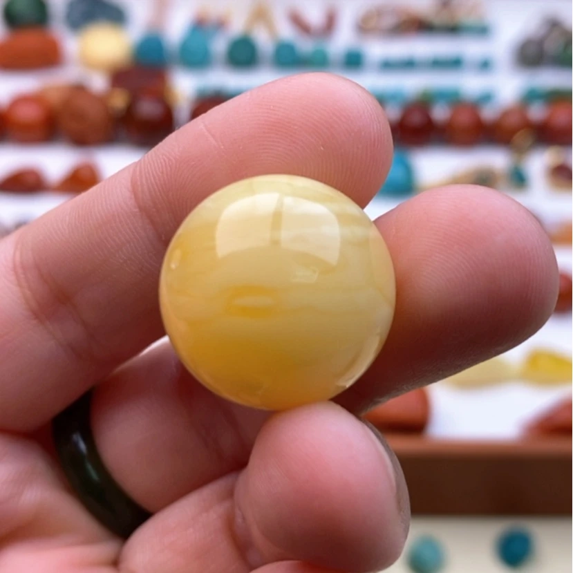 【闪购商品】未镶嵌琥珀裸石配饰
