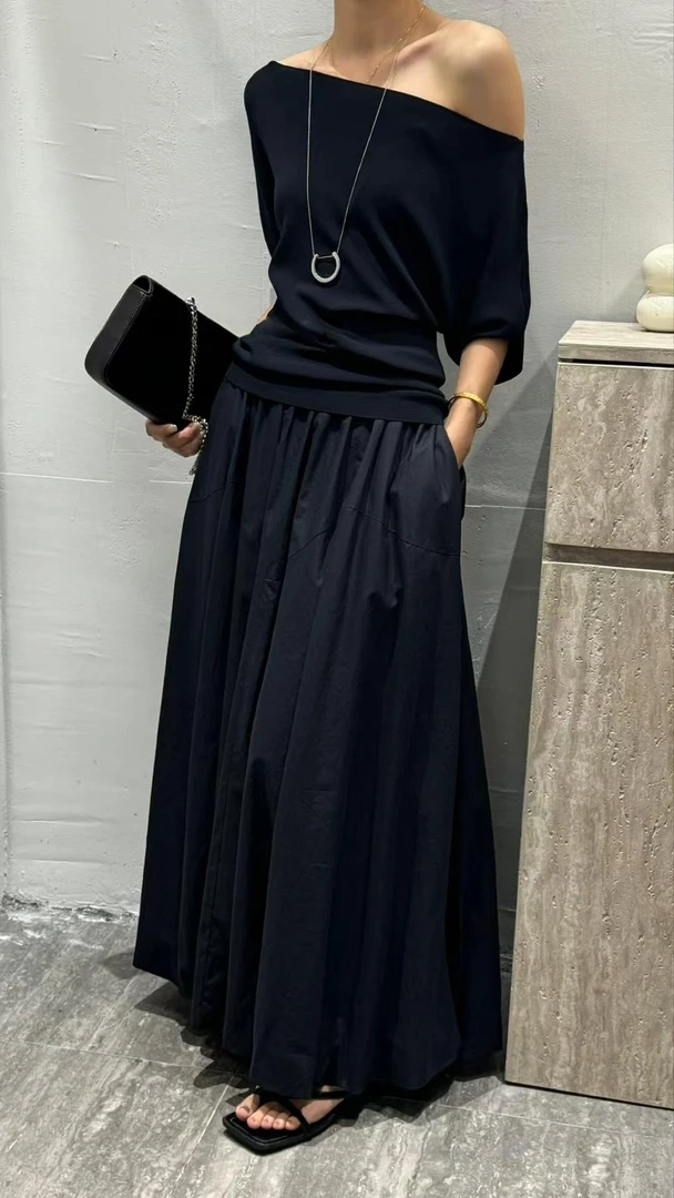 娴娴~【851-900】2025春夏新款高级气质百搭连衣裙设计感30