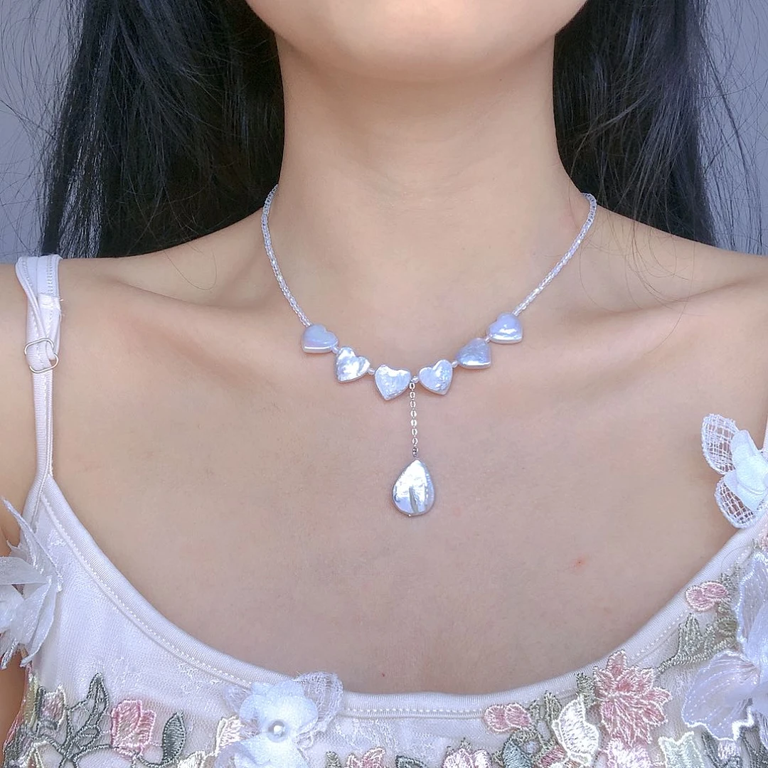 银S925镶嵌淡水珍珠耳饰