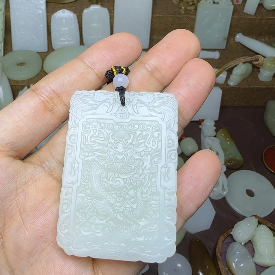 和田玉未镶嵌摆件