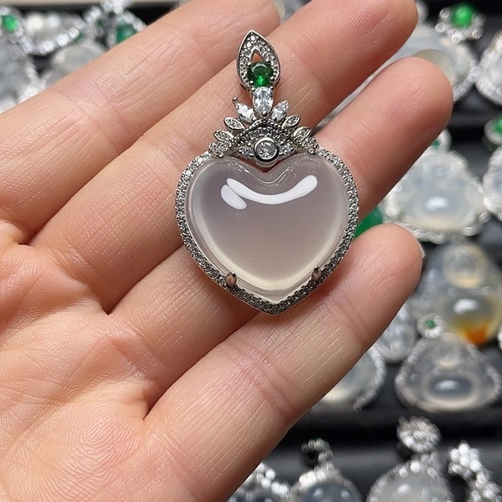 合金挂件玛瑙/玉髓