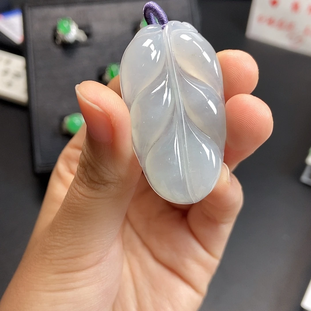 翡翠未镶嵌颈饰天然缅甸翡翠
