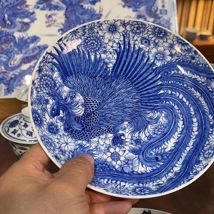 錡镇堂手工手绘壶承