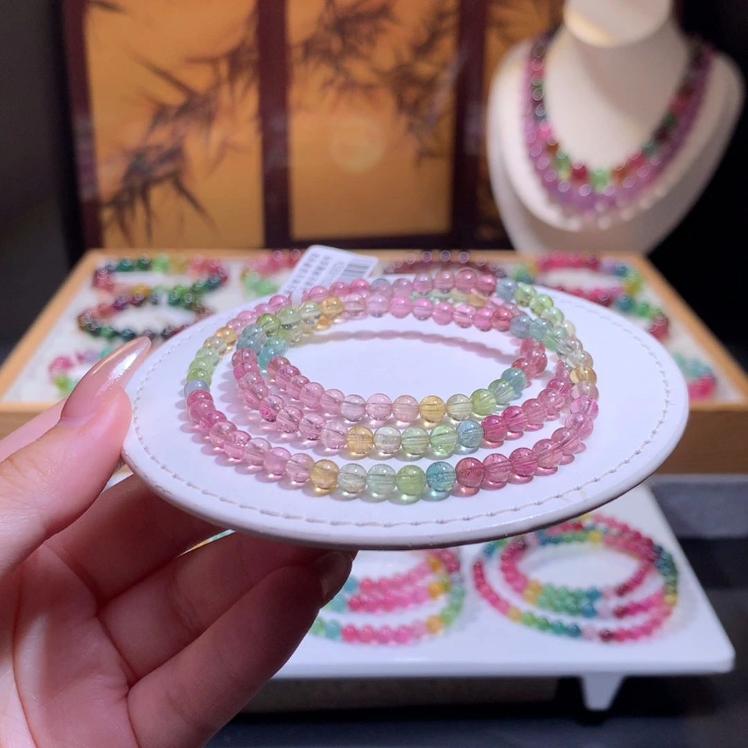 未镶嵌手链碧玺不退换