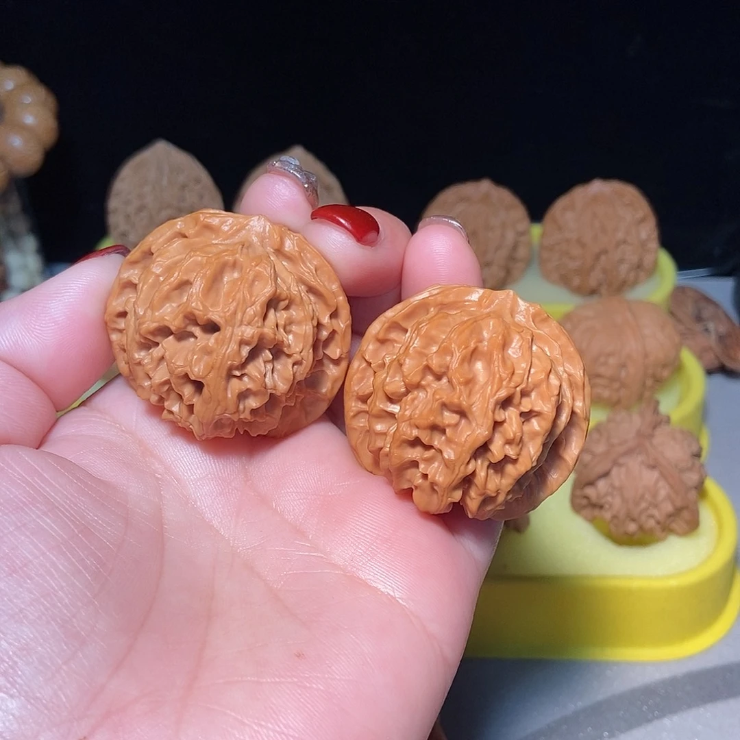 吊坠文玩核桃原装苹果园