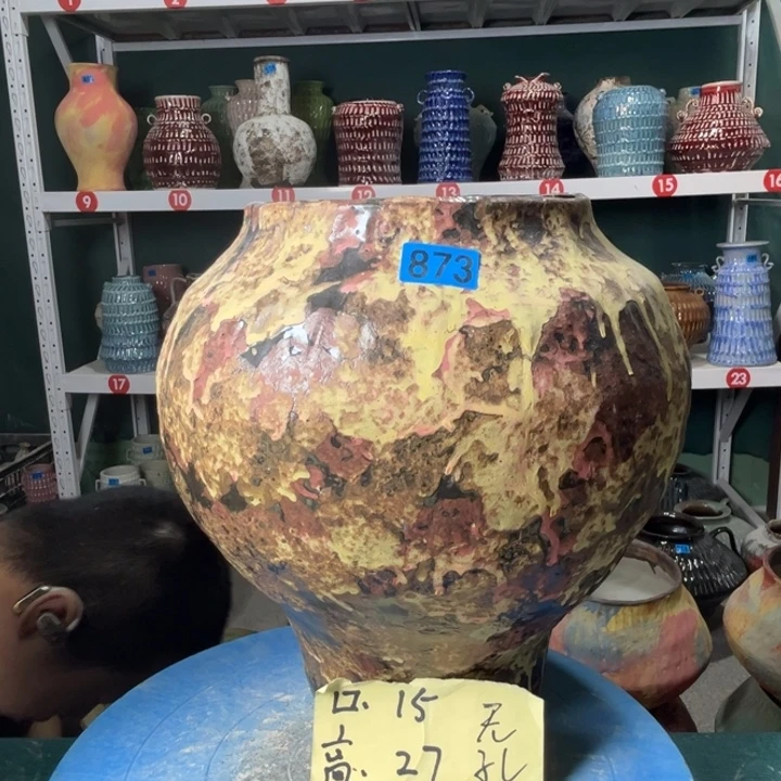 景德镇陶瓷花盆花器873