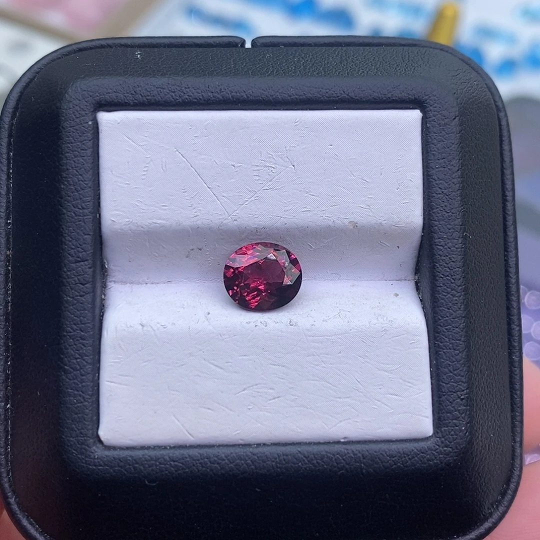 石榴石纯天然镁铝榴石裸石定制未镶嵌叶*