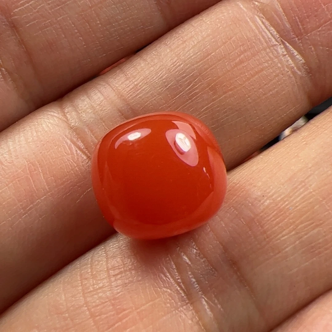 南红玛瑙珠子未镶嵌道