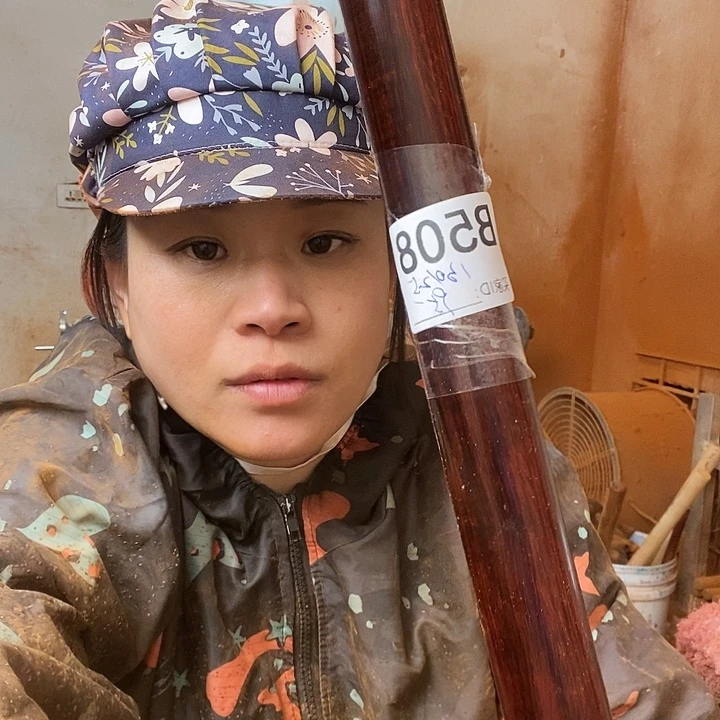 风车木（黑檀木）明***天紫檀武术棍健身棍