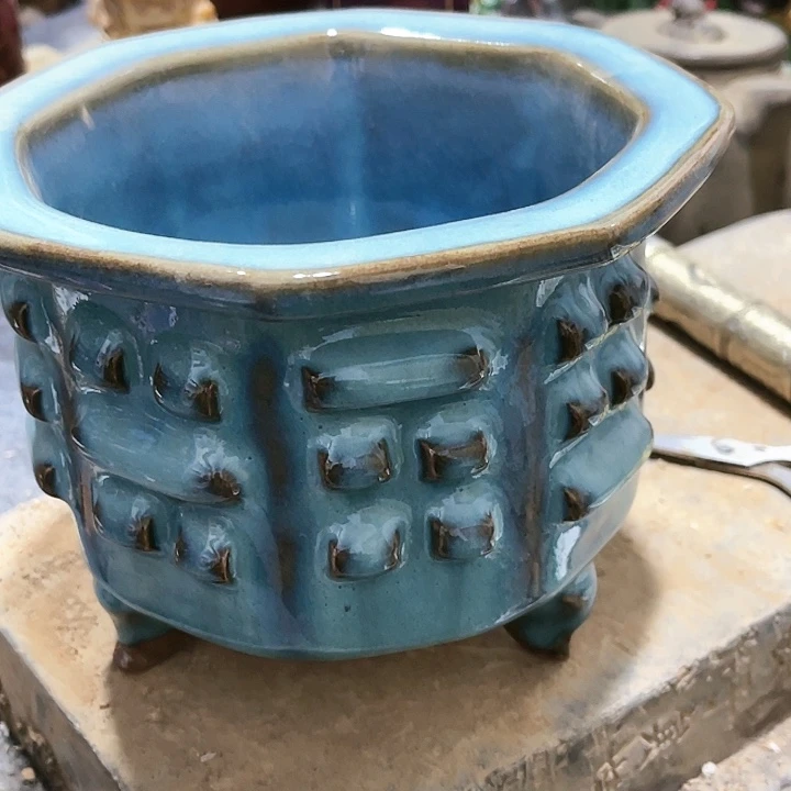 瓦当摆件摆件茶桌茶台陶瓷