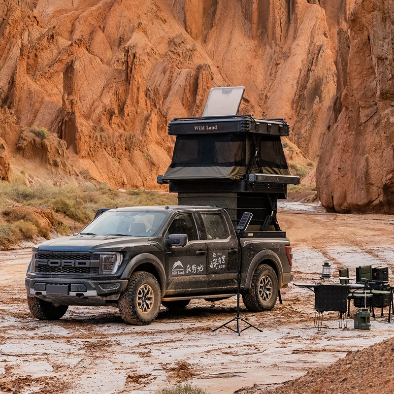 秋野地云梦长城山海炮乘用炮越野炮福特猛禽ranger皮卡后斗帐篷