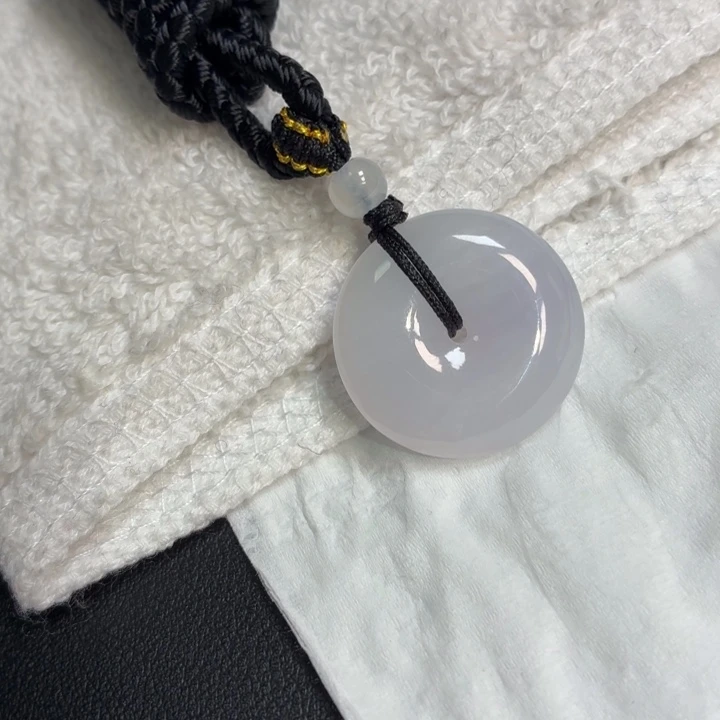 翡翠未镶嵌颈饰翡翠天然A货平安扣