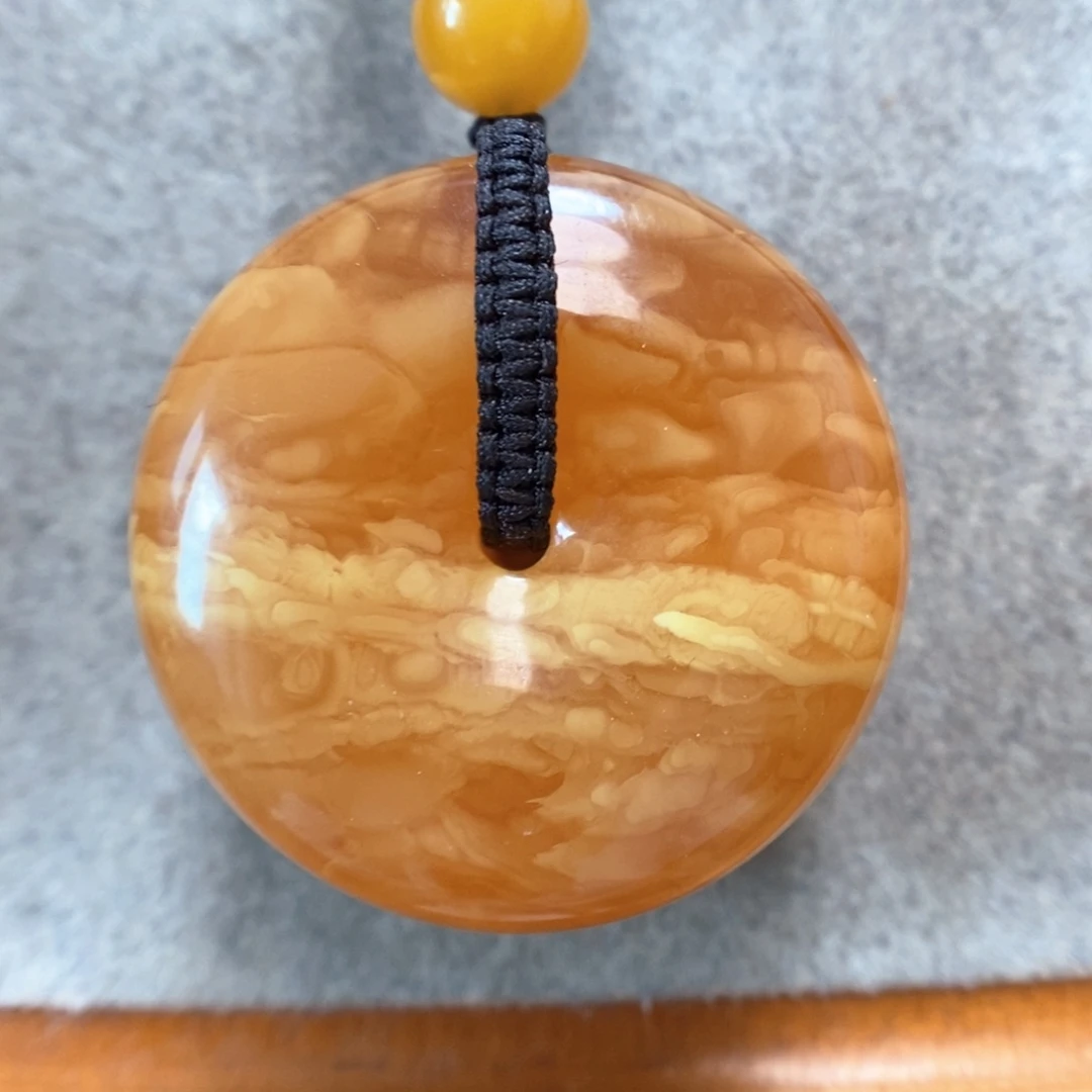 未镶嵌项链蜜蜡蜜蜡吊坠