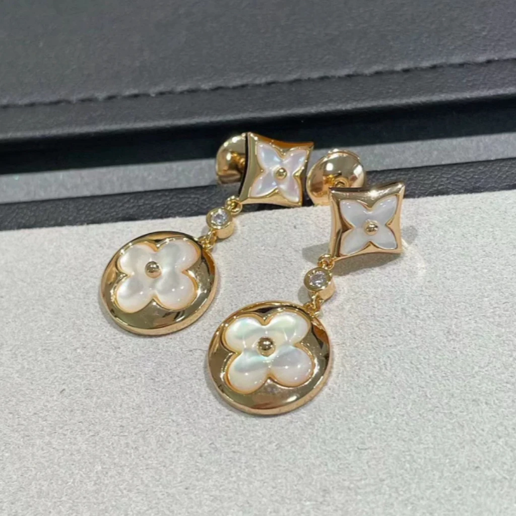 铜合金耳饰 精美老花耳坠GV55