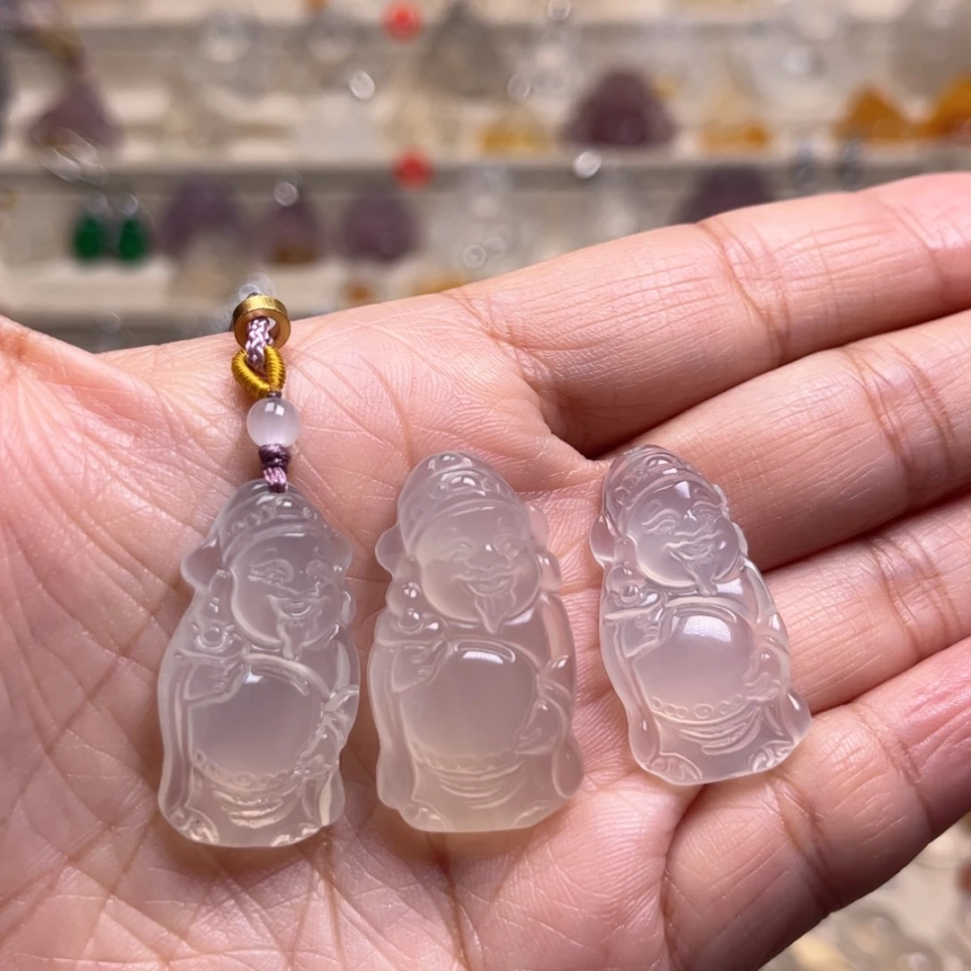 玛瑙/玉髓未镶嵌颈饰多样性发货 拍一发一