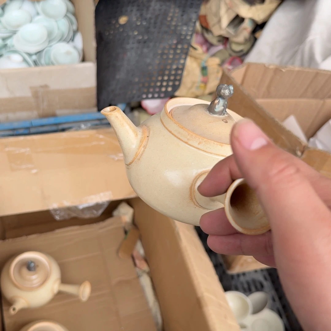 紫泥陶瓷茶具微瑕介意勿拍