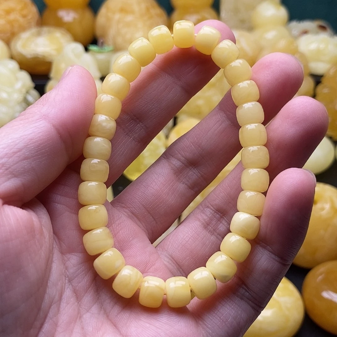 琥珀颈饰未镶嵌琥珀蜜蜡吊坠