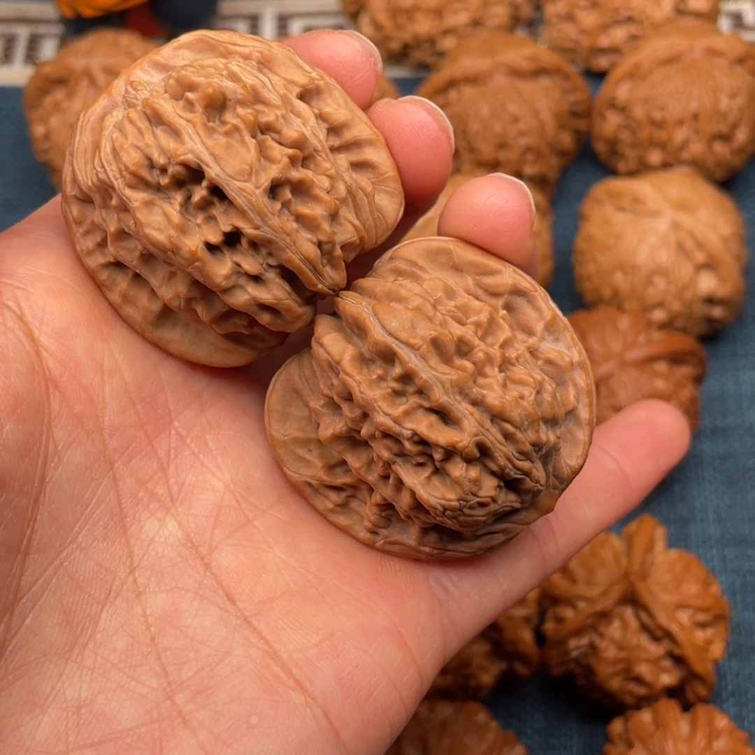 文玩核桃把件39平谷楼