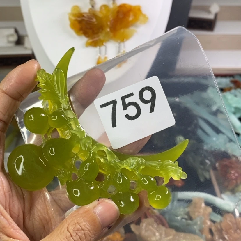 【闪购商品】岫玉颈饰合金?*初发簪