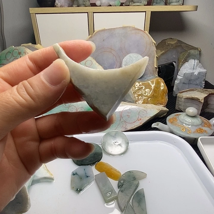 翡翠散珠缅甸翡翠107