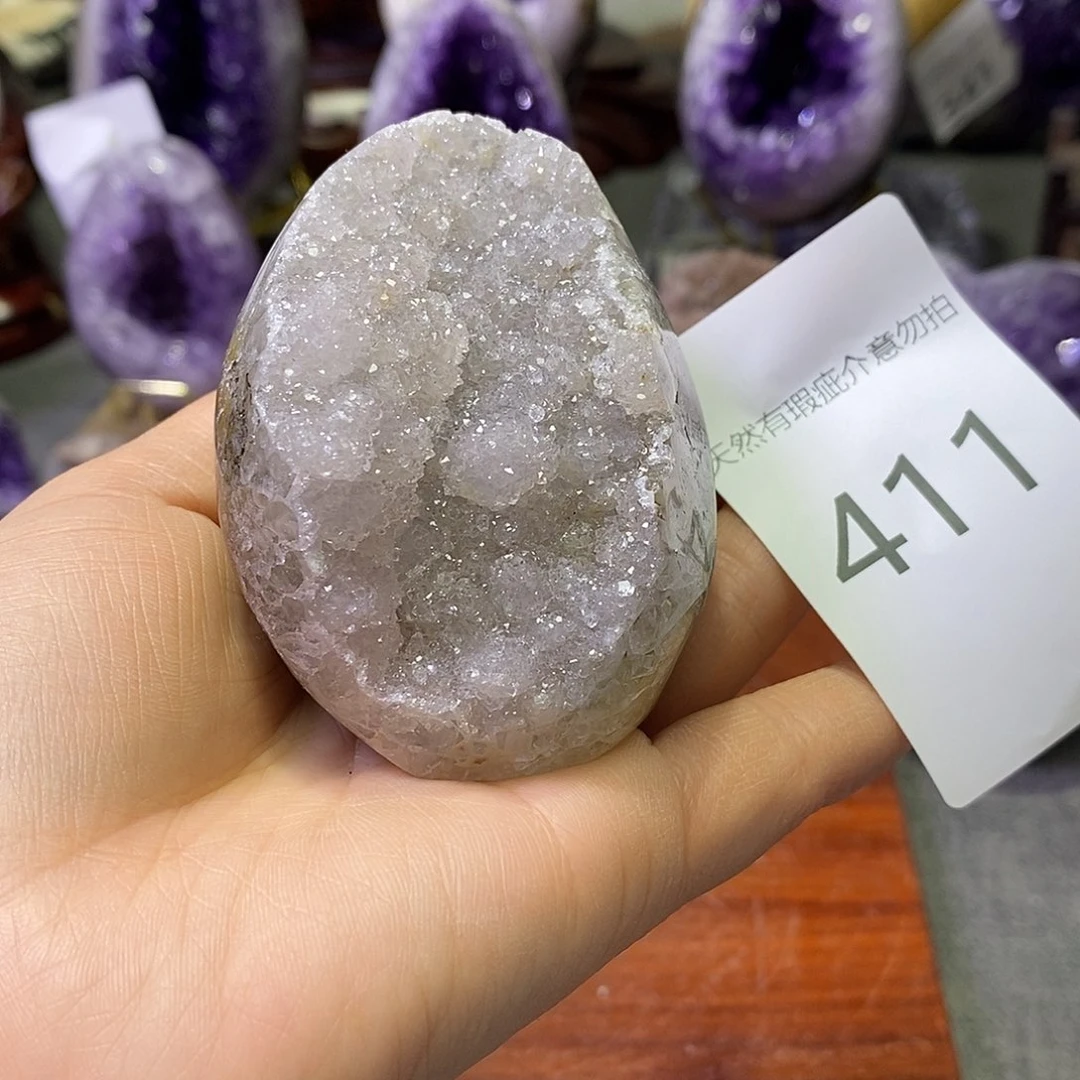 紫晶未镶嵌珠宝半成品