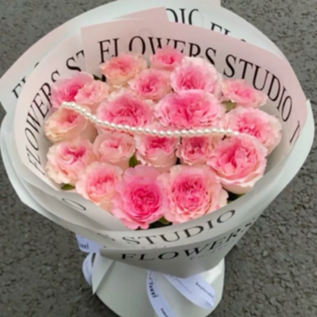 18朵洛神玫瑰花束